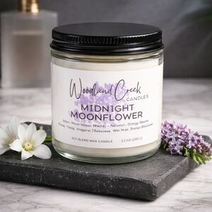 Woodland Creek Midnight Moonflower Candle